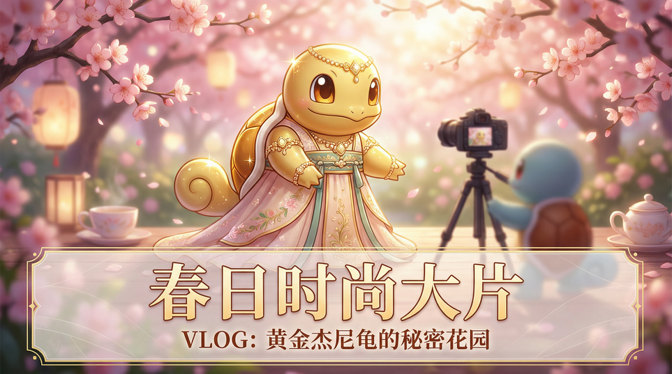 小马拉大车春日时尚视频拍摄